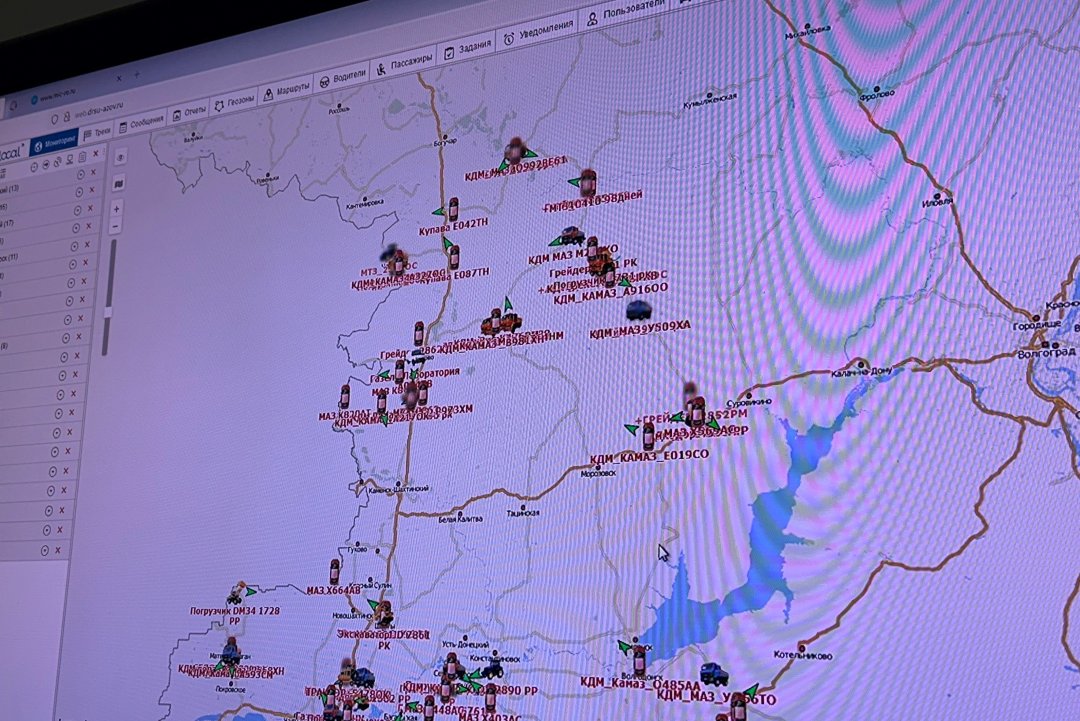 На Дону осуществляется интерактивный контроль за содержанием дорог в зимний период